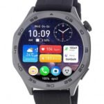 Ρολόι 3GUYS Smartwatch Black Silicone Strap - 3GW8301