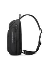 Τσαντάκι ώμου χιαστί crossbody Bange 7566 Μαύρο - Image 2
