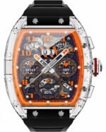 Ρολόι DAS.4 SG75 Smartwatch Black Silicone Strap - 35011