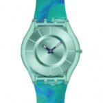 Ρολόι SWATCH Painted Paradise Biosourced Skin PARADISE MIST Multicolor Strap - SS08G111