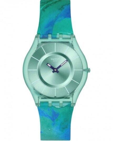Ρολόι SWATCH Painted Paradise Biosourced Skin PARADISE MIST Multicolor Strap - SS08G111