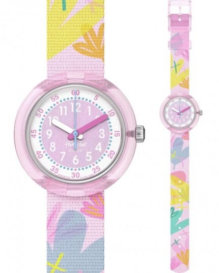 Παιδικό ρολόι FLIK FLAK Pastel Paradise Multicolor Plastic Strap - ZFPNP170