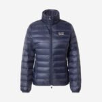 EA7 Emporio Armani Φθινοπωρινό και ανοιξιάτικο μπουφάν σε Ναυτικό Μπλε