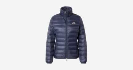 EA7 Emporio Armani Φθινοπωρινό και ανοιξιάτικο μπουφάν σε Ναυτικό Μπλε