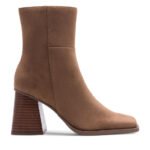 Μποτάκια KASIM ZR117-2 Καφέ