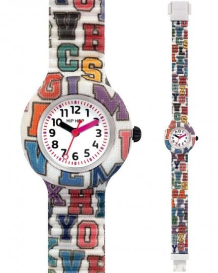 Παιδικό ρολόι HIP HOP Kids Fun Preppy Multicolor Combined Materials Strap - HWU1238