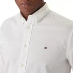 TOMMY HILFIGER CORE FLEX POPLIN SOLID RF ΠΟΥΚΑΜΙΣΟ MW0MW39988-YBR-WHITE - Image 3