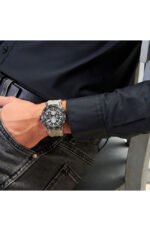 CERRUTI Velletri Grey Rubber Strap Multifunction CIWGQ0007002 - Image 4