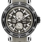 CERRUTI Velletri Grey Rubber Strap Multifunction CIWGQ0007002