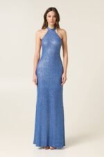 Γυναικείο Φόρεμα Eveleya Riviera Sparkle Maxi Sequined Dress - Image 3