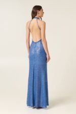 Γυναικείο Φόρεμα Eveleya Riviera Sparkle Maxi Sequined Dress - Image 4