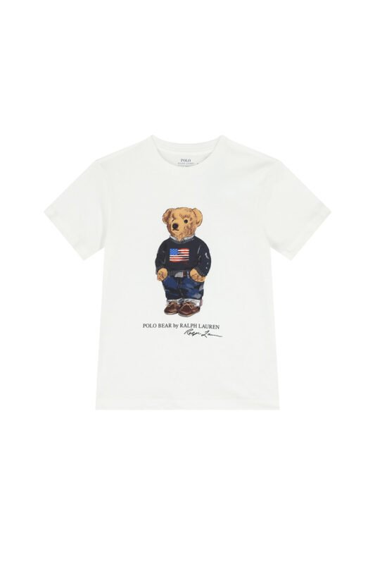 Παιδικο T-Shirt P00508001 100 white core bear