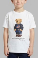 Παιδικο T-Shirt P00508001 100 white core bear - Image 3
